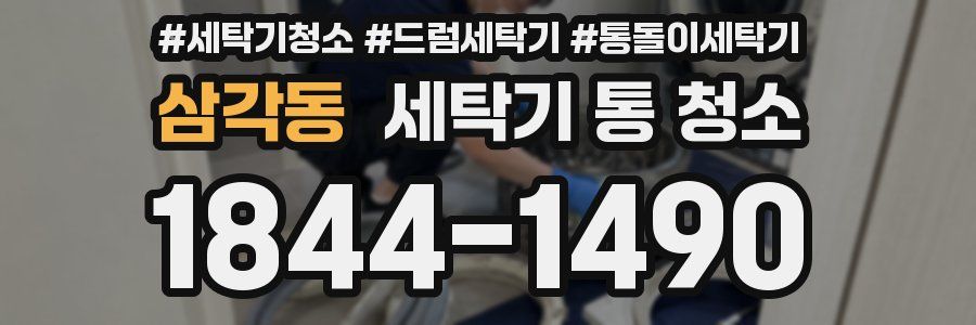삼각동 세탁기 통 청소