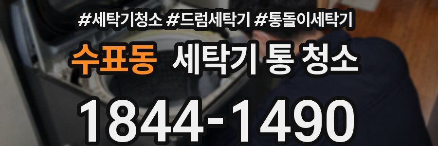수표동 세탁기 통 청소