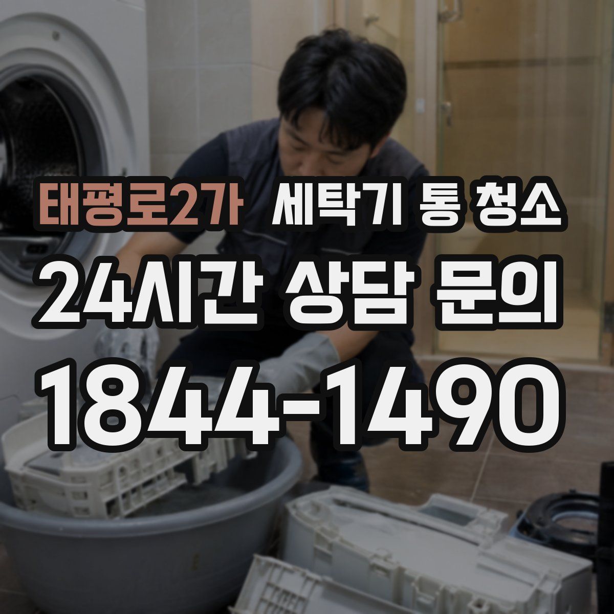 태평로2가 세탁기 통 청소