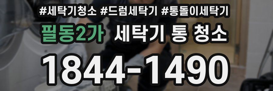 필동2가 세탁기 통 청소