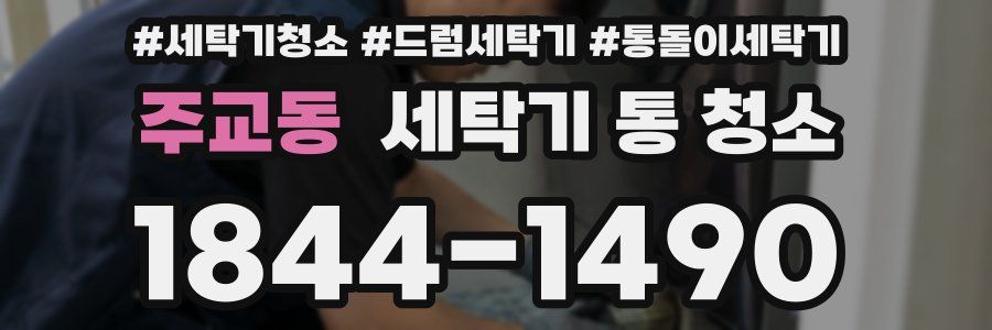 주교동 세탁기 통 청소