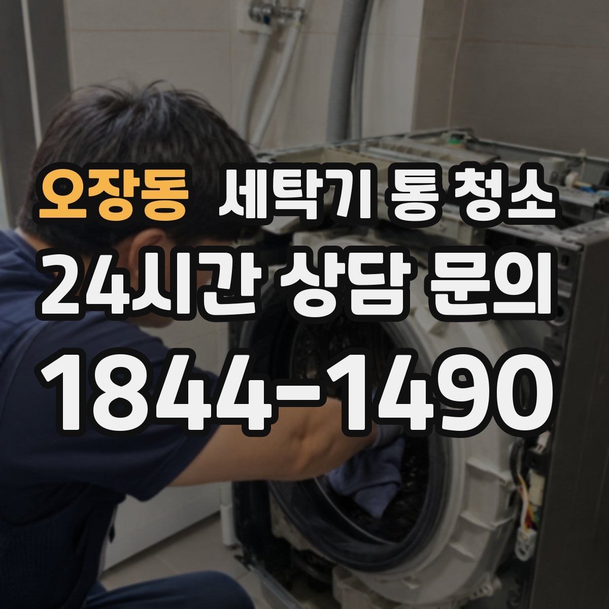 오장동 세탁기 통 청소