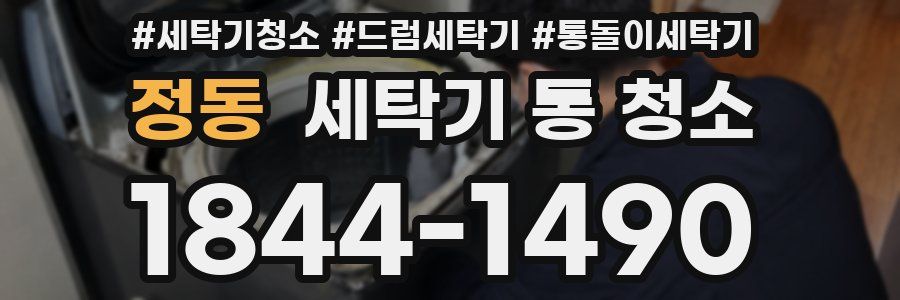 정동 세탁기 통 청소