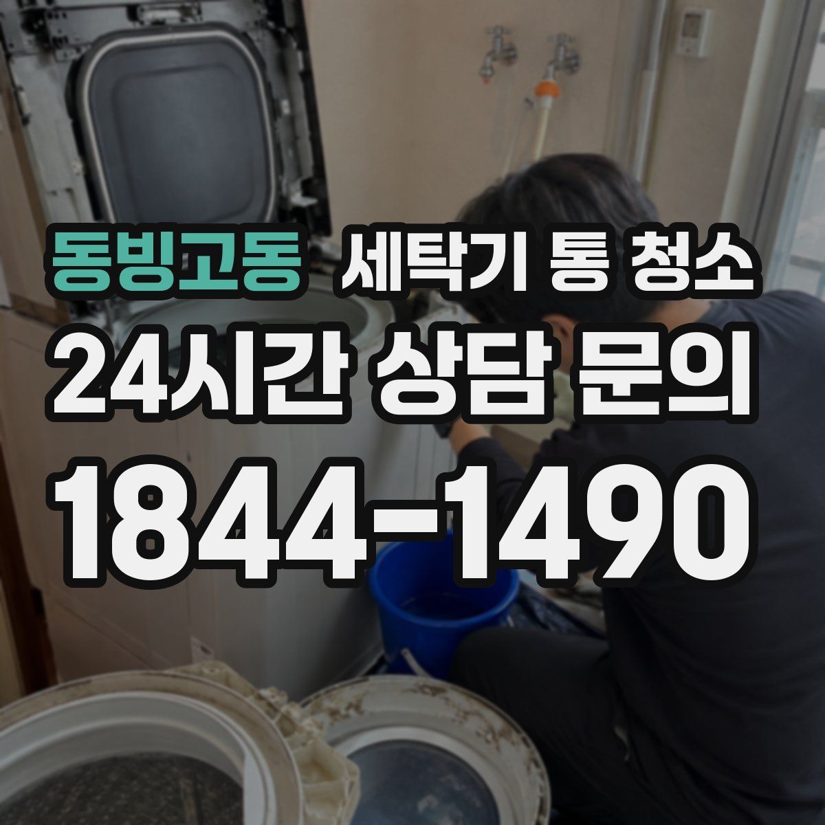 동빙고동 세탁기 통 청소
