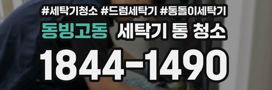 동빙고동 세탁기 통 청소