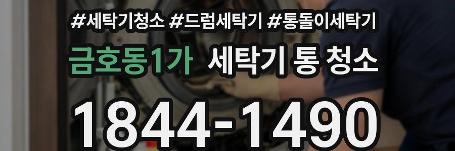 금호동1가 세탁기 통 청소