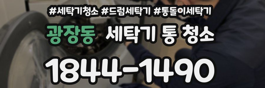 광장동 세탁기 통 청소