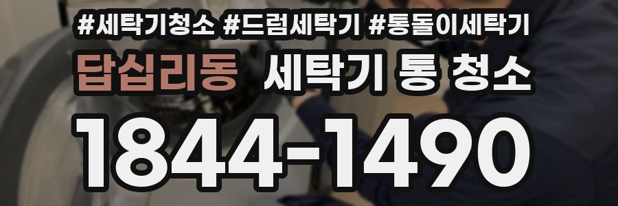 답십리동 세탁기 통 청소