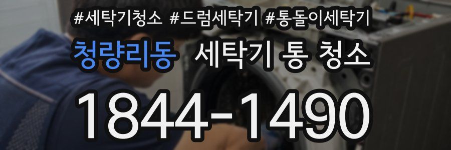 청량리동 세탁기 통 청소