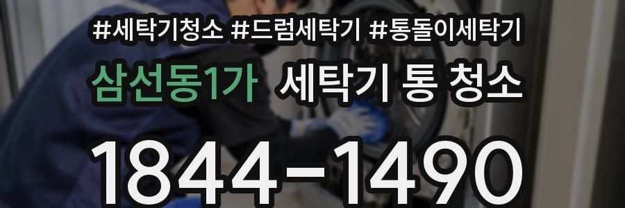 삼선동1가 세탁기 통 청소