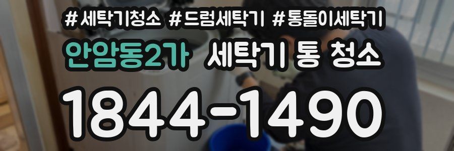 안암동2가 세탁기 통 청소