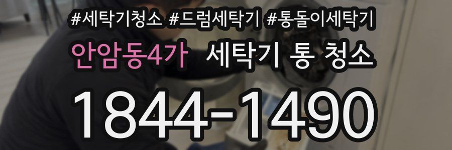안암동4가 세탁기 통 청소