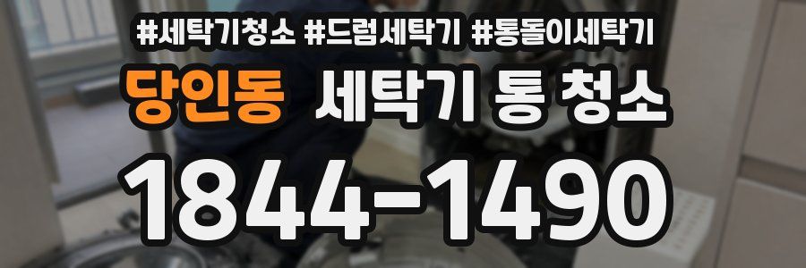 당인동 세탁기 통 청소