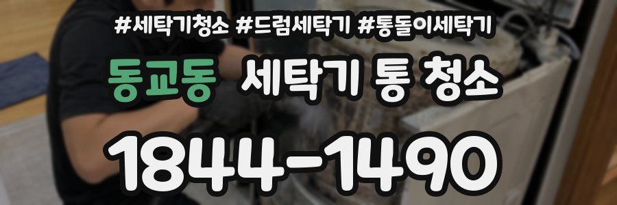 동교동 세탁기 통 청소