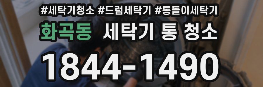 화곡동 세탁기 통 청소