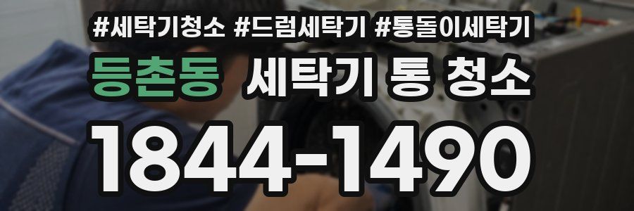 등촌동 세탁기 통 청소