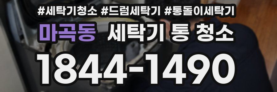 마곡동 세탁기 통 청소