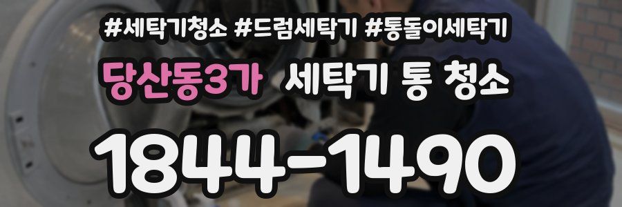 당산동3가 세탁기 통 청소
