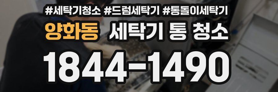 양화동 세탁기 통 청소