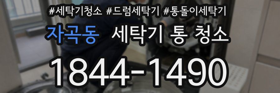 자곡동 세탁기 통 청소