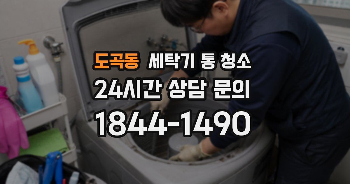 도곡동 세탁기 통 청소