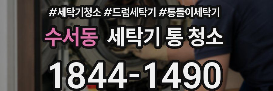 수서동 세탁기 통 청소