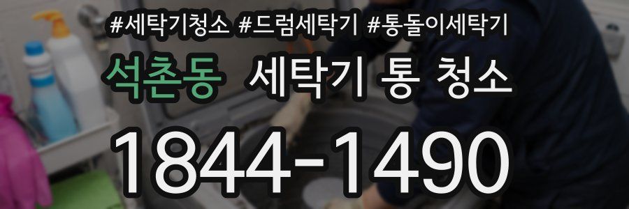 석촌동 세탁기 통 청소