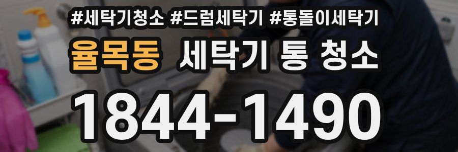 율목동 세탁기 통 청소
