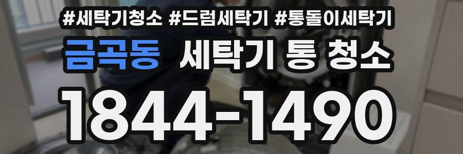 금곡동 세탁기 통 청소