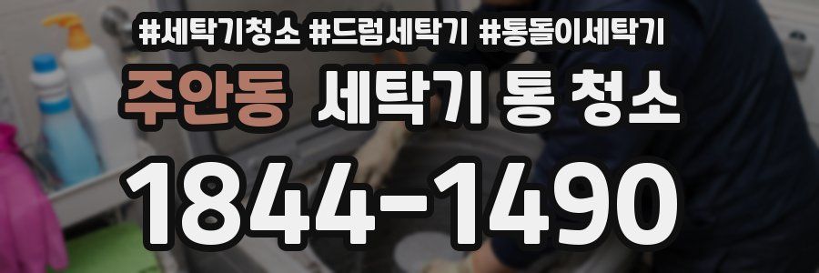 주안동 세탁기 통 청소