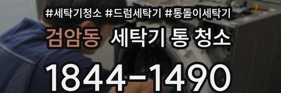 검암동 세탁기 통 청소