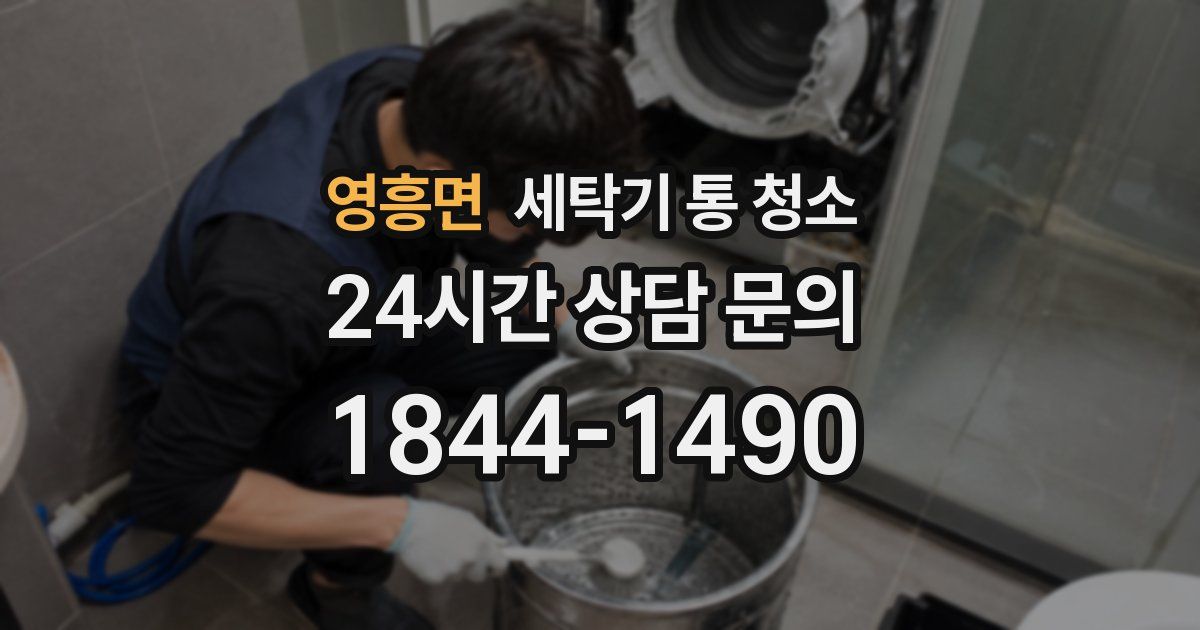 영흥면 세탁기 통 청소