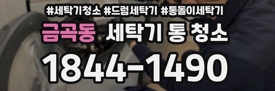 금곡동 세탁기 통 청소