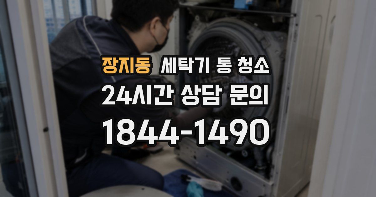 장지동 세탁기 통 청소
