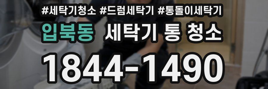 입북동 세탁기 통 청소
