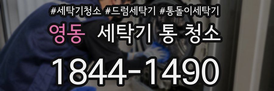 영동 세탁기 통 청소