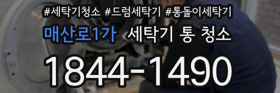 매산로1가 세탁기 통 청소