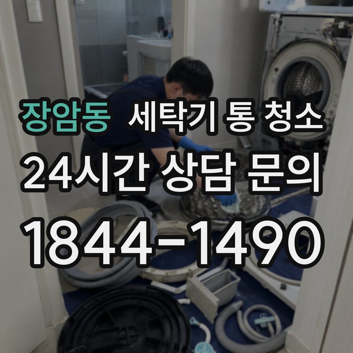 장암동 세탁기 통 청소