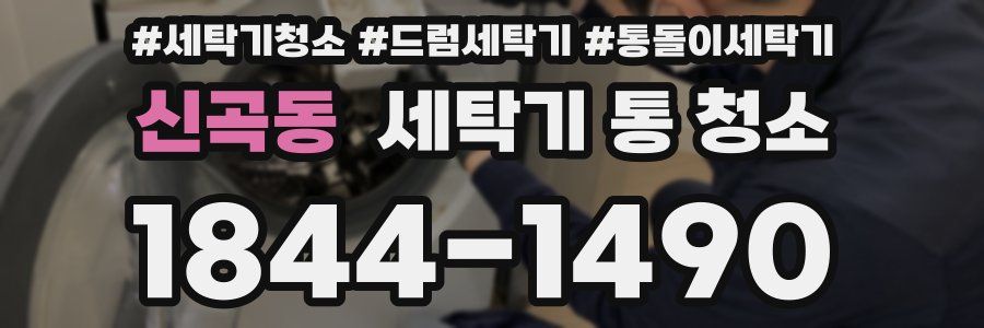 신곡동 세탁기 통 청소