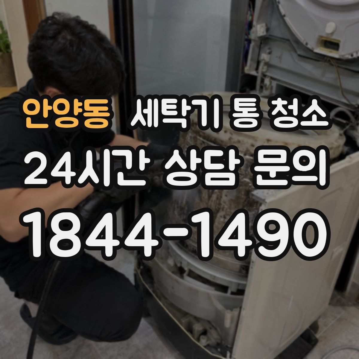 안양동 세탁기 통 청소