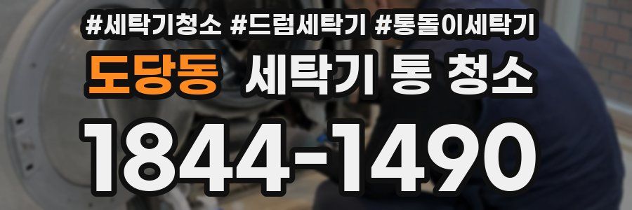 도당동 세탁기 통 청소