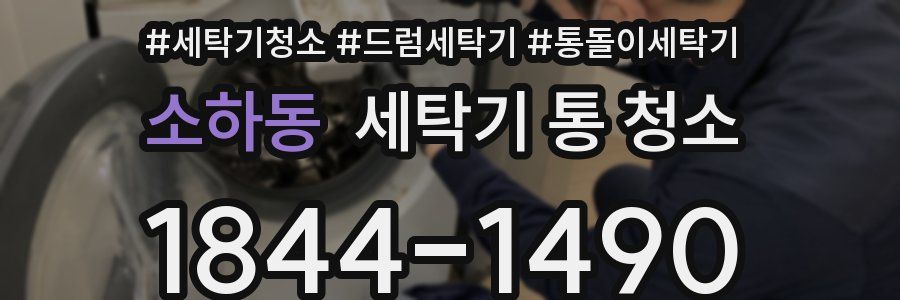 소하동 세탁기 통 청소