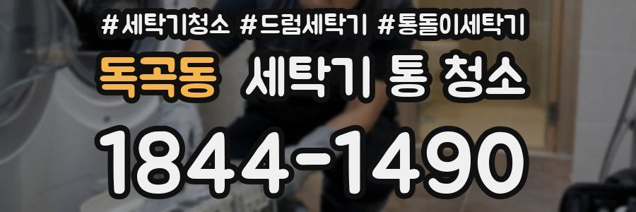 독곡동 세탁기 통 청소
