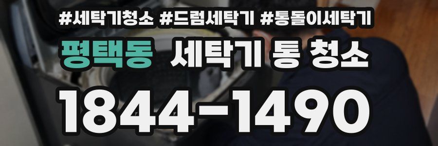 평택동 세탁기 통 청소