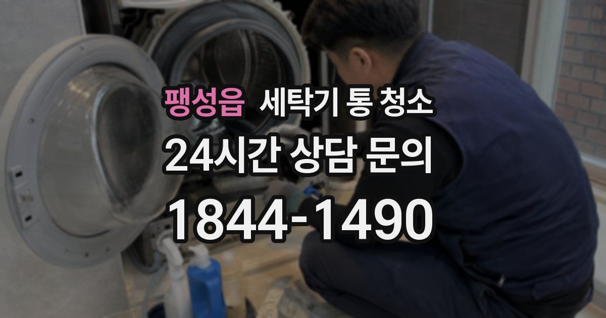 팽성읍 세탁기 통 청소