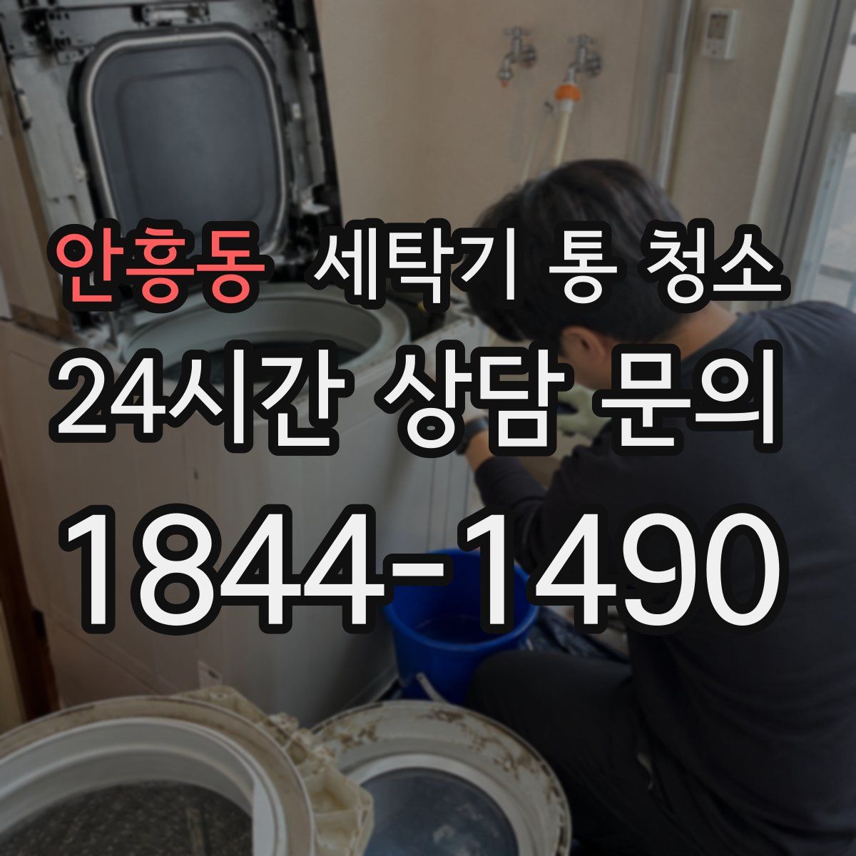 안흥동 세탁기 통 청소