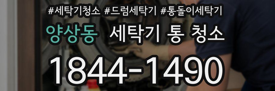 양상동 세탁기 통 청소