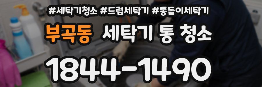 부곡동 세탁기 통 청소