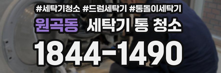 원곡동 세탁기 통 청소