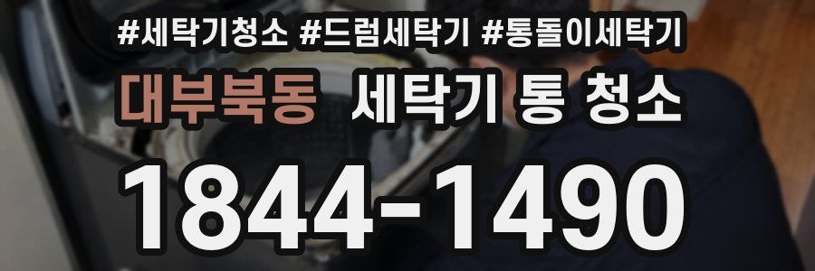 대부북동 세탁기 통 청소